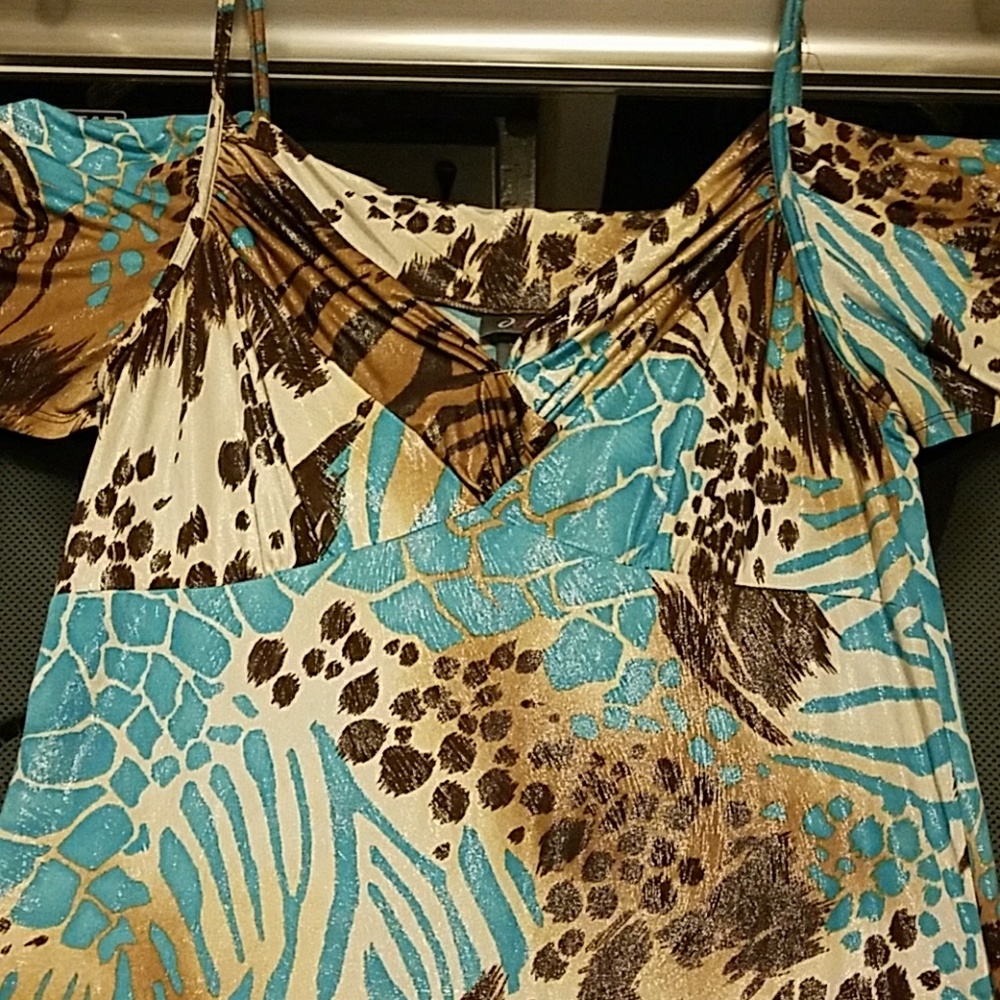 Cold shoulder blouse